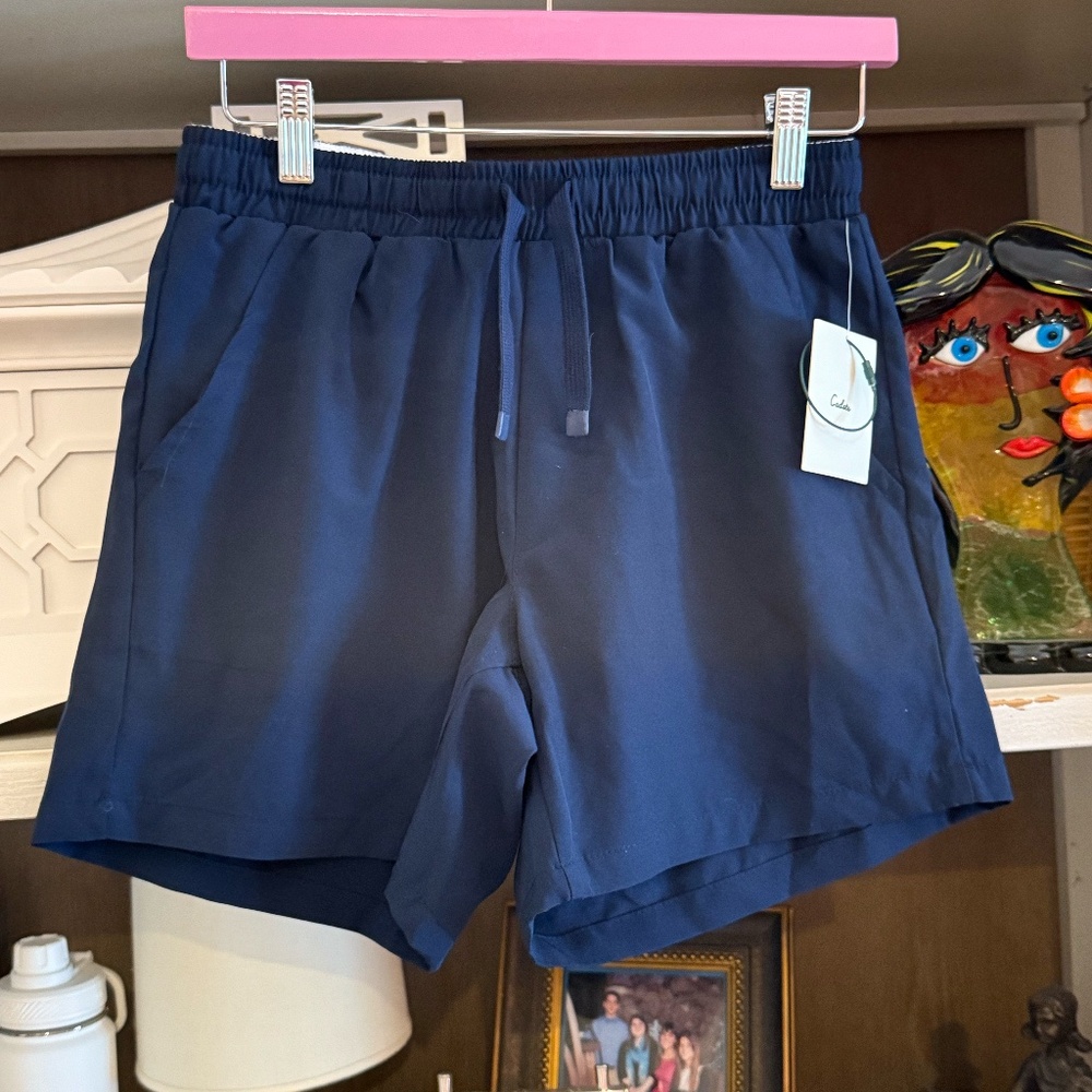 Cadets Men’s Le Club Shorts in Navy SZ XS NWT